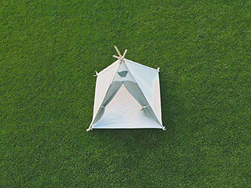 Little Adventures B0892k5n34 - Tienda Tipi Infantil Para Niños, 100% Algodón. Producto De Interior Y Exterior, Unisex, color White, 2000 g