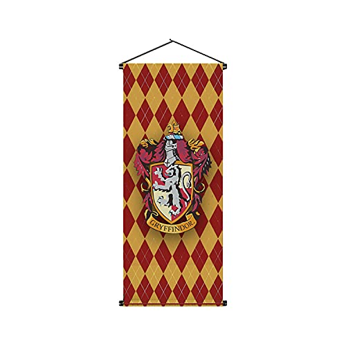 Magic Academy Decoración de la habitación Suministros para fiestas de cumpleaños, Banner de la casa, Pared, interior, exterior, Fiesta, decoración navideña, Bandera (16 x 43 pulgadas)