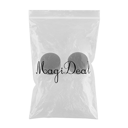 MagiDeal Palanca de Mando Regulador Aprieta Cojines Cubierta de Casquillo para Sony Ps4 Accesorios de Videojuegos - Negro