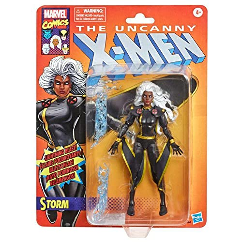 Marvel Figura Vintage Storm E9660, Color Negro