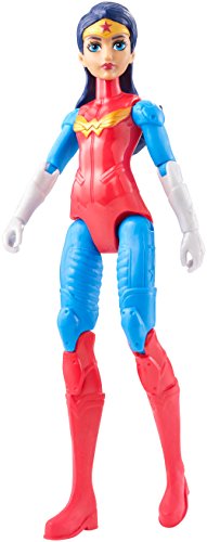 Mattel- Figura Acc+VEHIC Super Hero G. SURT DC Girls Muñecos cabezones (MATDVG72)