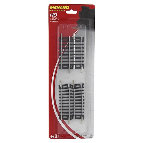Mehano- Blister Pista Curva, Multicolor, 2 x 3-Inch (MEHANOF234)
