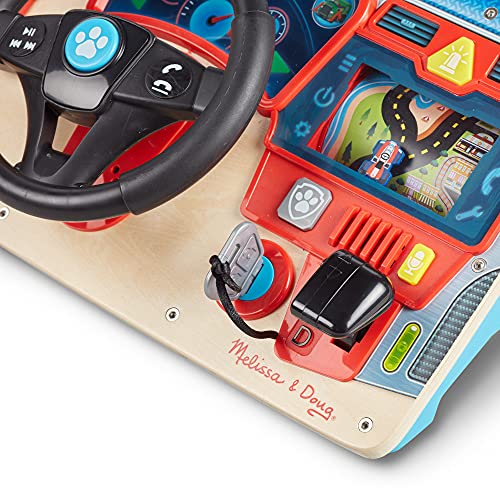 Melissa & Doug, PAW Patrol, Cruscotto in Legno Missione di Salvataggio, 4 Pezzi
