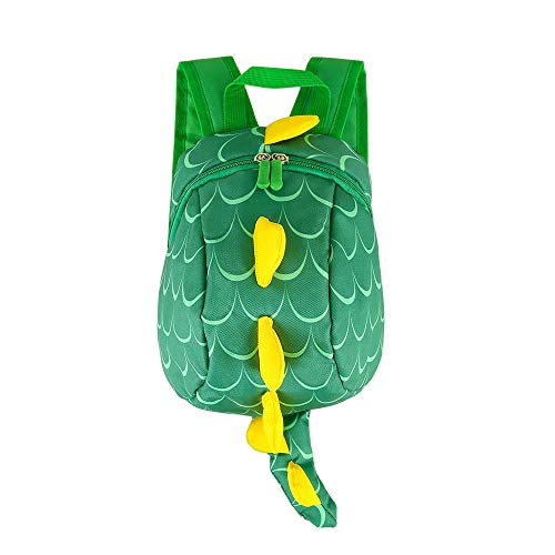 Mochila de dinosaurio para niños, arnés de seguridad, mochila pequeña, bolsa escolar de dibujos animados para niños y niñas