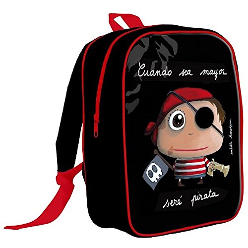 Mochila escolar "Cuando sea mayor seré un pirata"