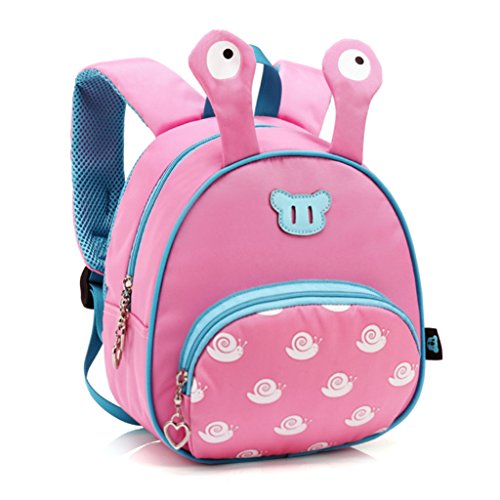 Mochila para niños, Lindos Caracoles de Dibujos Animados para niños pequeños Mochila de Juguete Mochilas Escolares Mochilas de bebé para niños de Kindergarten Niños niñas Mochila de Viaje