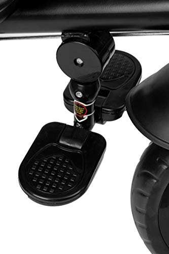 MOMI Iris Triciclo Infantil 5 en 1 con función de Buggy, para niños de 9 Meses a 5 años, Estructura Estable, Asiento 360 ° con cinturón de Seguridad de 5 Puntos, reposapiés