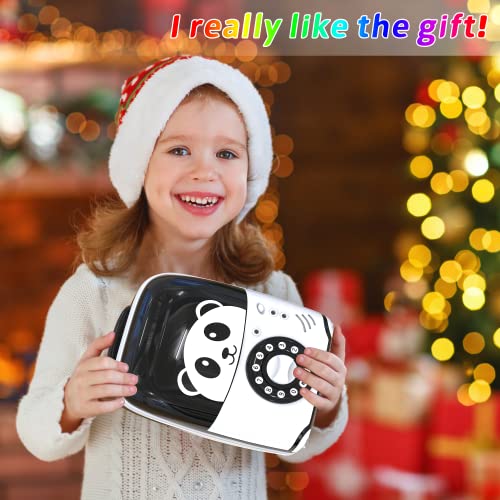 MOMMED Hucha Infantiles, Hucha Cajero Automatico con monedas y billetes, Hucha Panda con contraseña, Saving Bank, Hucha Electronica como regalo de cumpleaños, Navidad, año nuevo