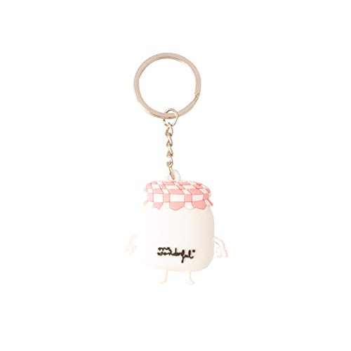 Mr. Wonderful Llavero Mermelada para Personas Superdulces, Multicolor, 6 X 7 Cm