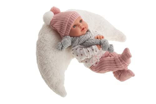 MUÑECA KIKA con COJIN Luna 27 CM LLORONA