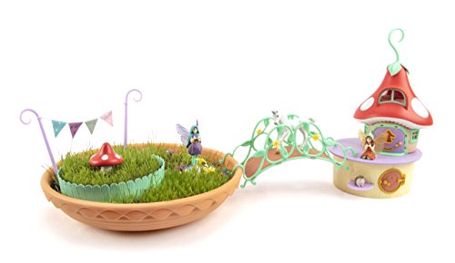 My Fairy Garden Toy Set & Nightlight - Fairies Light Garden para que los niños de 4 años se planten ellos mismos.