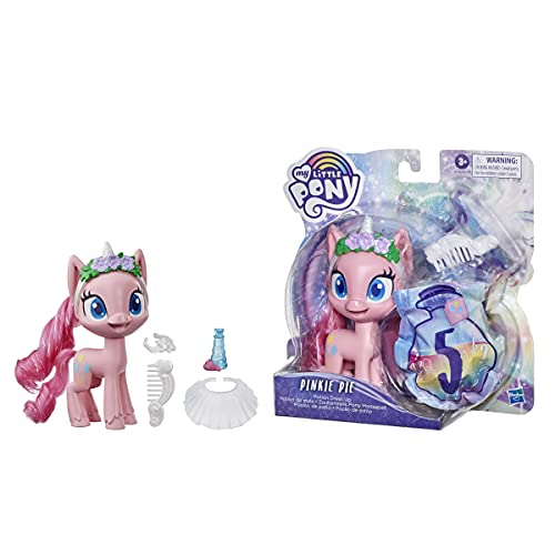 My Little Pony Pinkie Pie - Figura de Poni (12,5 cm), Color Rosa