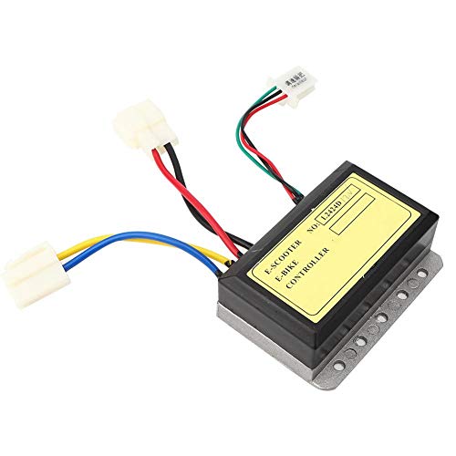 Neufday Controlador de Cepillo de 12 V 250 W, Controlador de Motor de Cepillo de 3 líneas, reemplazo para Scooter eléctrico, Coche eléctrico Plegable