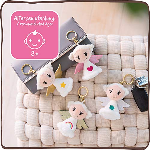 NICI Llavero ángel de la guarda con corazón 9cm