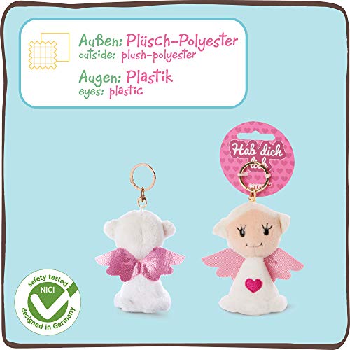 NICI Llavero ángel de la guarda con corazón 9cm