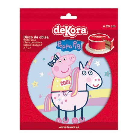 Oblea Peppa Pig 20 cm