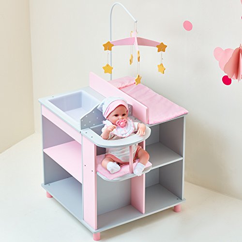 Olivia's Little World VEN-TD-0203AG-Cambiador para bebé, Color Rosa (Primary Products Ltd VEN-TD-0203AG)
