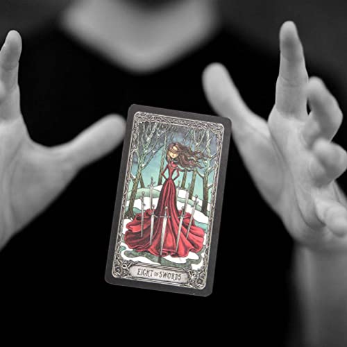 Oráculo del Tarot de la Mansión Oscura,Dark Mansion Tarot Party Game Party Game