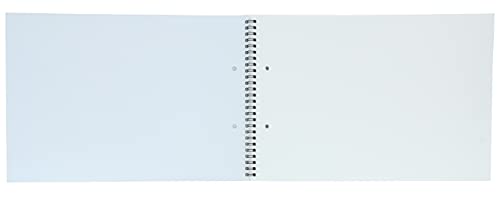 Oxford Bloc Dibujo Escolar A4+ Tapa Blanda/Contratapa rígida 20 Hojas 130gr Liso con 2 Taladros, con Espiral