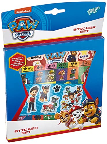 PAW PATROL Set de Adhesivos, Multicolor (Totum 720022)
