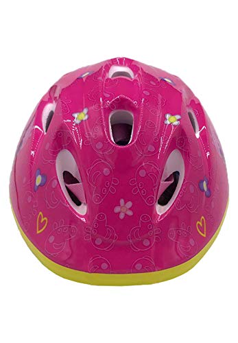 Peppa Pig Casco de bicicleta bici para niños de la Patrulla Canina, talla 51-55 cm, aprobado por TÜV/GS