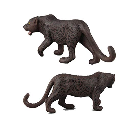 perfecthome Simulación Realista Animal Salvaje Juguete Modelo de Pantera Negra Figuras outstanding
