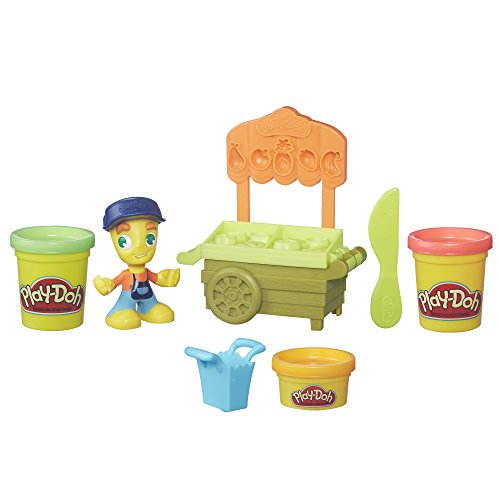 Play-Doh Town B5977 - Base de mercado, con 140 g de plastilina