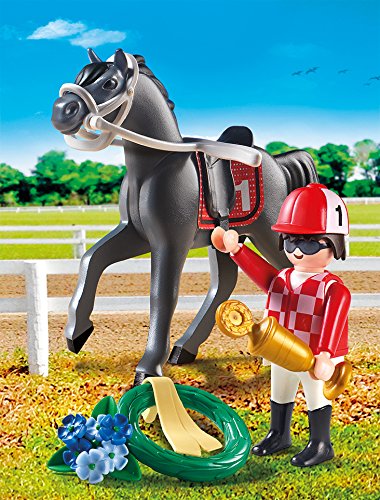 Playmobil-9261 Jockey, Multicolor (9261)