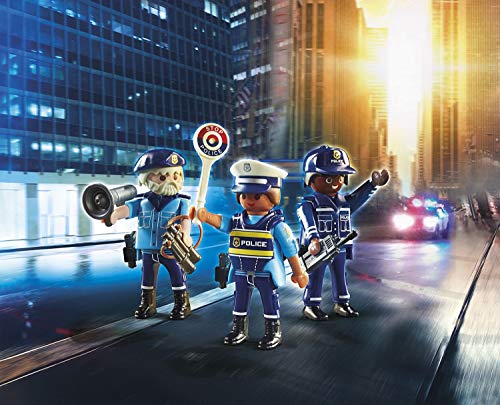 PLAYMOBIL City Action 70669 Set Figuras Policía, Para niños de 4 a 10 años