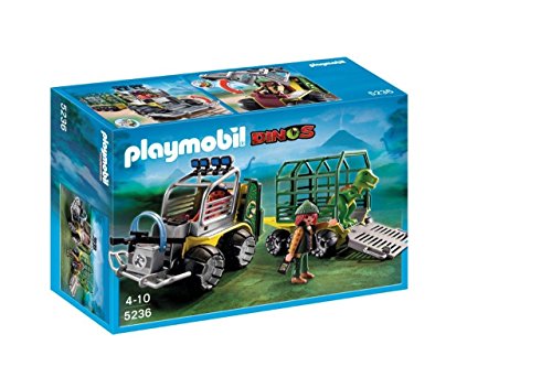 PLAYMOBIL - Vehículo con bebé T-Rex (5236)