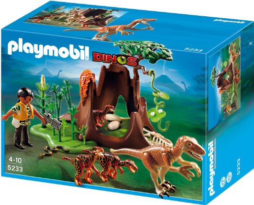 PLAYMOBIL - Velociraptors con Exploradora (5233)