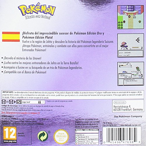 Pokémon Crystal - Edición Limitada (Código Digital)