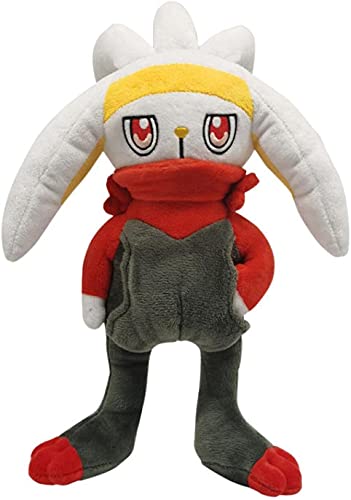 Pokemon Raboot de peluche de juguete 28 cm lindo juguete de felpa decoración de la habitación regalo de cumpleaños muñeco de peluche regalo creativo