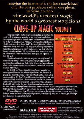 Primer plano magia #2 (la magia más grande del mundo) | DVD | Primer plano