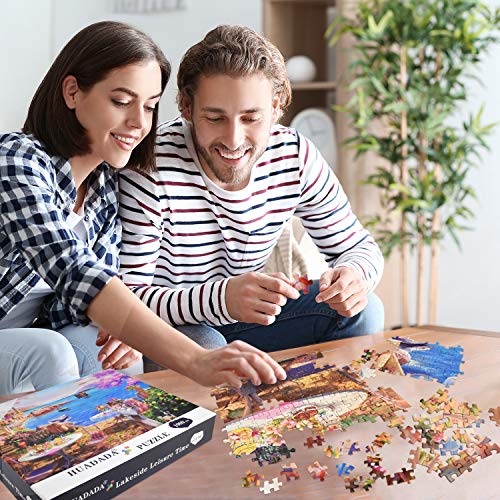 Puzle de 1000 piezas, puzzles para adultos, coloridos juegos de mesa, juego de habilidad para toda la familia de lacesides, puzzle para adultos a partir de 14 años.