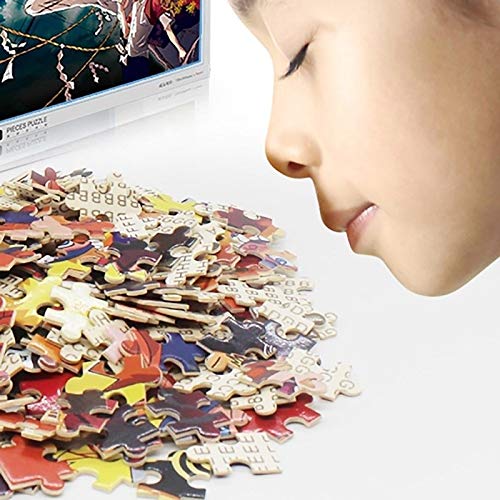 Puzzle Un Ardiente Oasis del Desierto Jigsaw Madera For La Serie For Adultos Juguetes Educativos Aliviar El Estrés Regalo De La Decoración 500/1000/2000/3000 Piezas 0810 (Size : 500 Pieces)