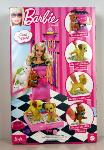 R9514-0 Mattel - Barbie - Parque infantil Cachorros Domados