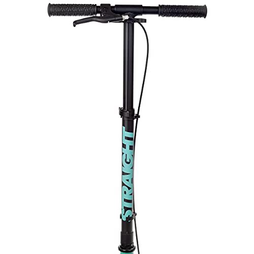 RAVEN Patinete, scooter, patinete infantil, City Roller Straight 200 mm, con freno de mano (negro/menta)