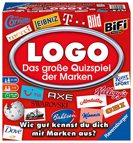 Ravensburger Juegos 26083 – Logo – El Gran Juego de Preguntas de Las Marcas
