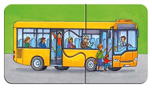 Ravensburger - Mi Primer Puzzle: Vehículos para Trabajar, 2 Piezas (07332 0)
