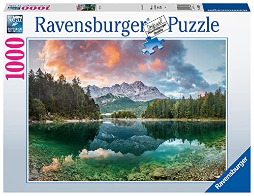 Ravensburger Puzzle 1000 Piezas, Paisaje Prealpino, Colección Fotos y Paisajes, Puzzle para Adultos, Rompecabezas Ravensburger [Exclusivo en Amazon]