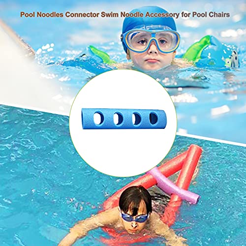 Renoble Conector De Fideos De Piscina, Conector De Fideos De Flotador De Natación Cruzados, Ayuda De Natación Flotante De Agua para Niños Y Adultos, Accesorios De Barco De Anillo