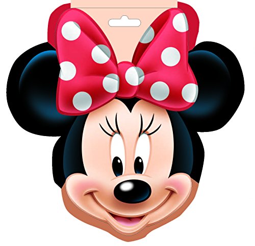 Rubies 's – Oficial Minnie Mouse rojo orejas Deluxe, niños disfraz – Un tamaño