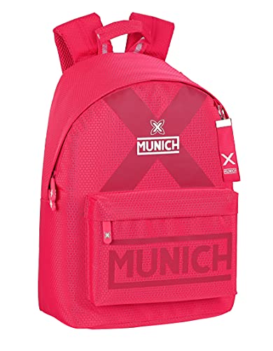 Safta Mochila Juvenil para Portátil 14.1" de Munich Cherry, 310x160x410 mm