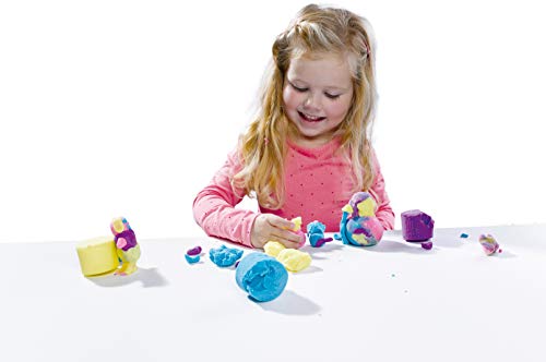 SES Creative- plastilina con Brillantina SES, Multicolor (00466)