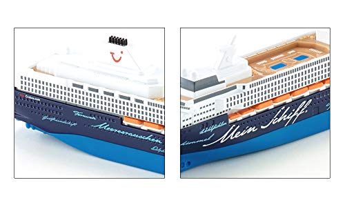 siku 1726 Crucero Mein Schiff 1, No flota, 1:1400, Metal/Plástico, Azul/Blanco