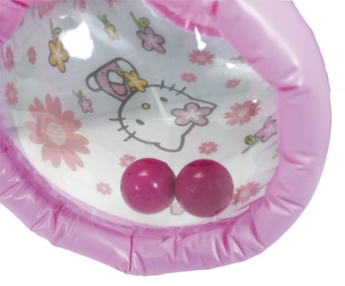 Simba 104014885 Hello Kitty - Cojín de gateo pequeño (42 x 23 cm) coolr transparente [Importado de Alemania]