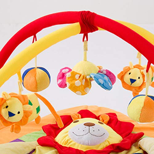 Siuber Baby Play Mat Actividad Gimnasio, Playpad Educativo, Playmat Infantil para el Tiempo de la caída, Juguetes adecuados para niños y niñas de 0 a 3 6 12 Meses