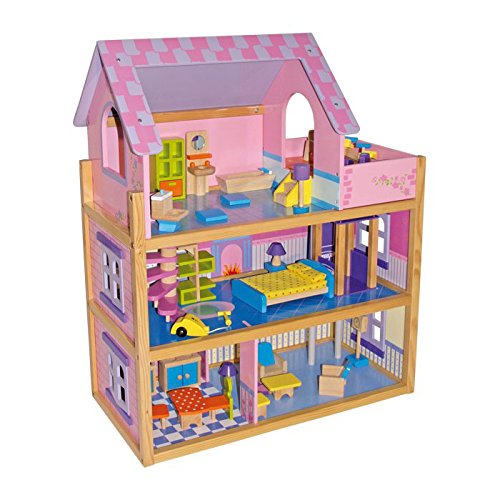 small foot company 1535 - Casa para Muñecas, Color Rosa