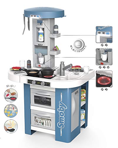 Smoby Cocina Infantil Studio Tech Edition, Electrónica, Múltiples Accesorios, Para niños a Partir de 3 años, color (311049)